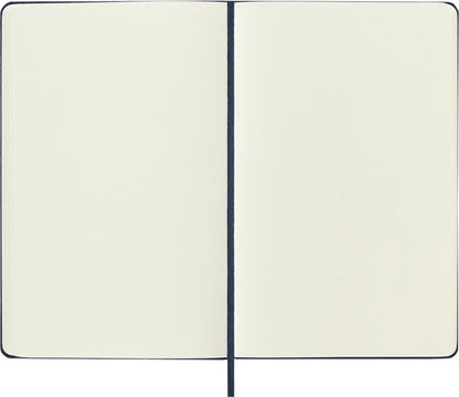 Moleskine L 130x210mm notitieboek blauw hardcover - 4