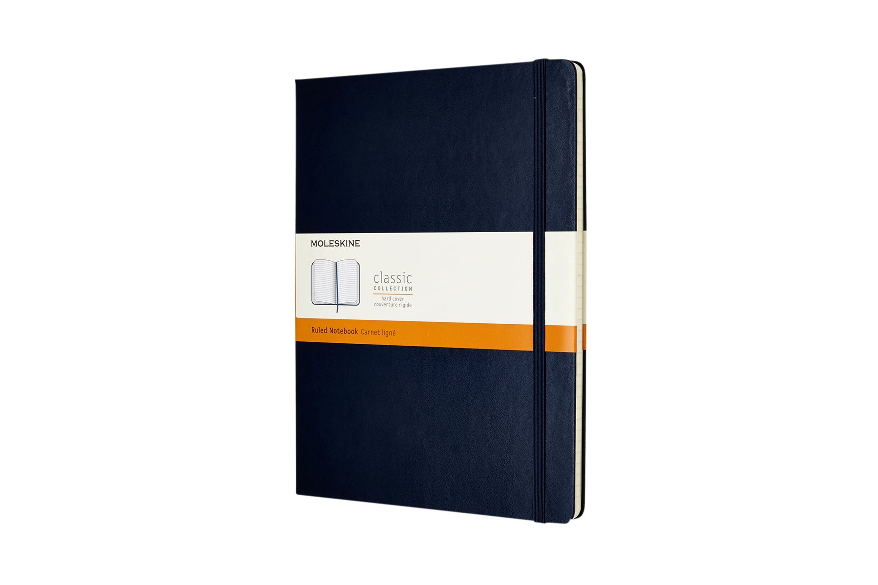 Moleskine XL 190x250mm notitieboek blauw hardcover