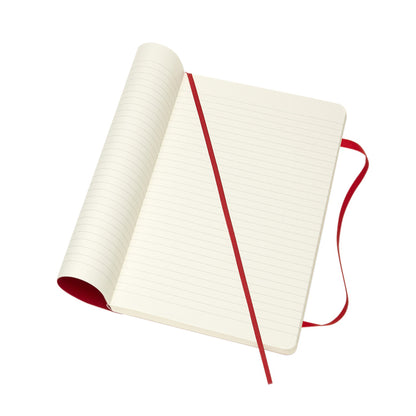 Moleskine L 130x210 mm Notitieboek Lijn met Rood Scarl - 4