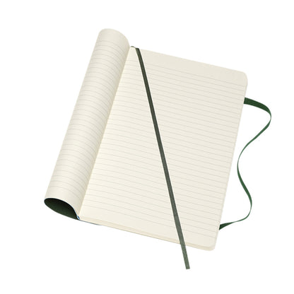 Lijnnotitieboek Moleskine Large 130x210mm, groene kaft - 4