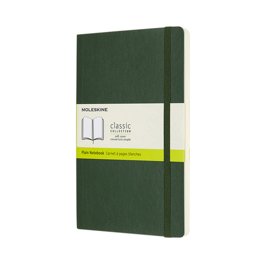 Moleskine Large Notitieboek 130x210mm Bladgroen