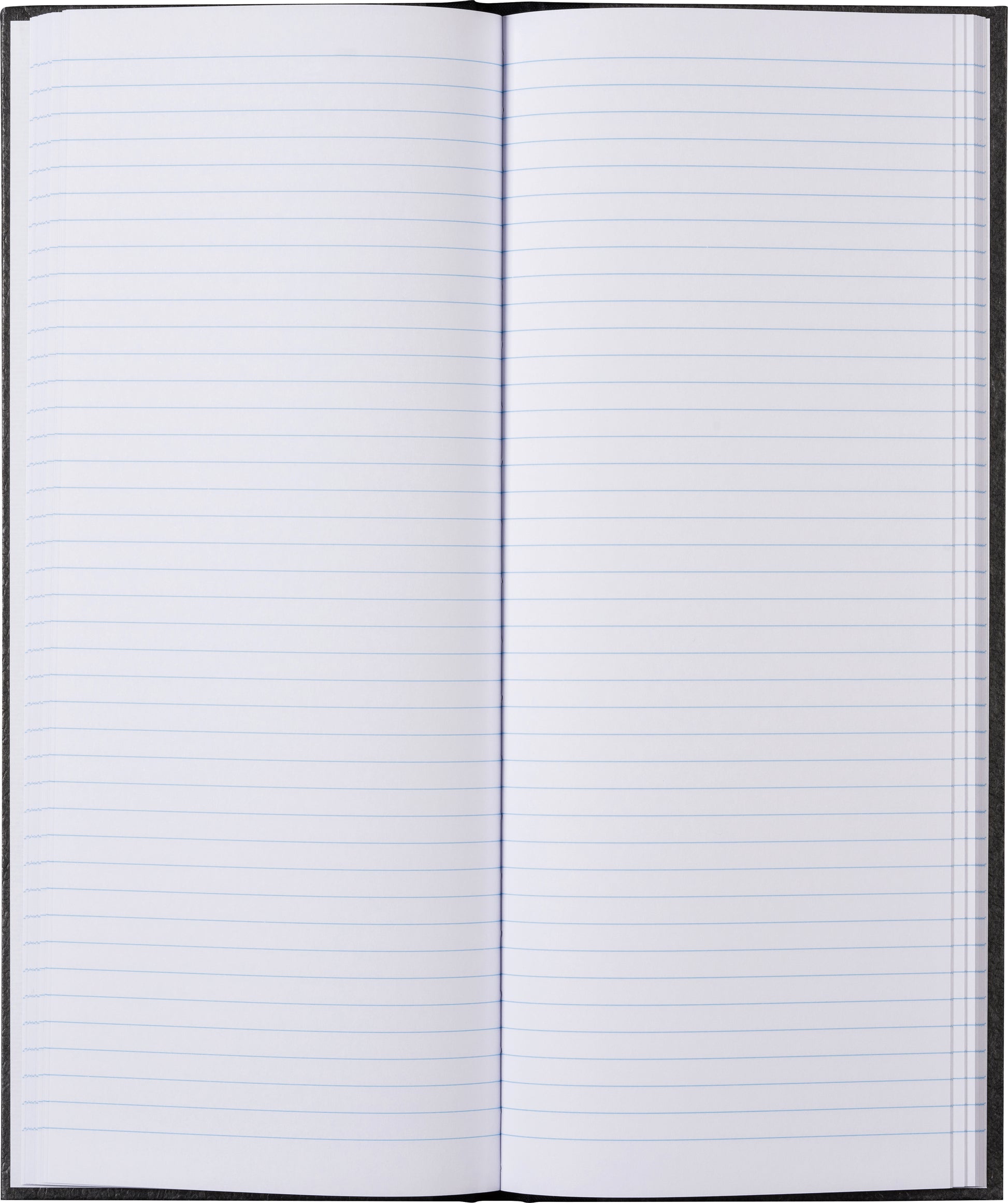 Notitieboek 135x330mm gelinieerd 192 pagina’s grijs - 2