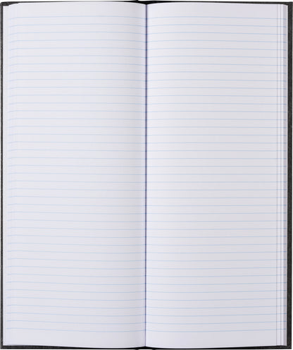 Notitieboek 135x330mm gelinieerd 192 pagina’s grijs - 2