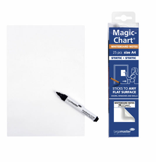 Magic-Chart Notes Legamaster Whiteboard 20x30 cm wit