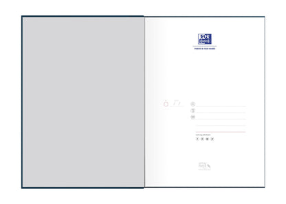 Oxford Office Essentials A4 Linnen Zwart Notitieboek - 4