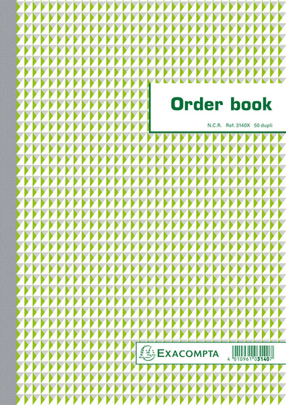 Orderboek Exacompta 297x210mm 50x2vel