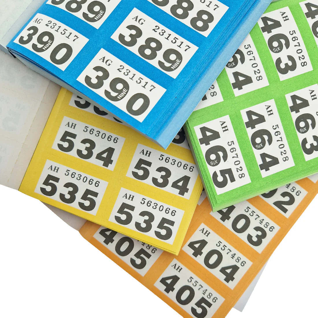 Nummerblok Combicraft 1-1000, 6 kleuren, 10 boekjes - 4