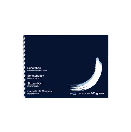 Schetsboek Papyrus 24x32 cm 160 g/m² 24 vellen