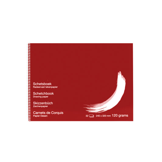 Schetsboek Papyrus 24x32cm 120 g/m² 32 vel