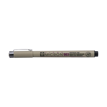 Sakura Pigma Micron 003 Fineliner 0,15mm Zwart