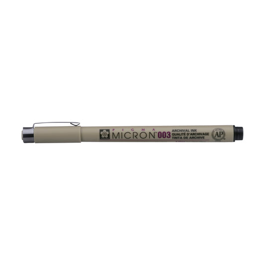 Sakura Pigma Micron 003 Fineliner 0,15mm Zwart