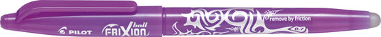 Pilot FriXion Set2Go 4-kleuren in paars, blauw, zwart en groen
