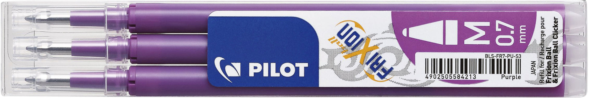 Rollerpenvulling Pilot FriXion BLS-FR7 M Paars