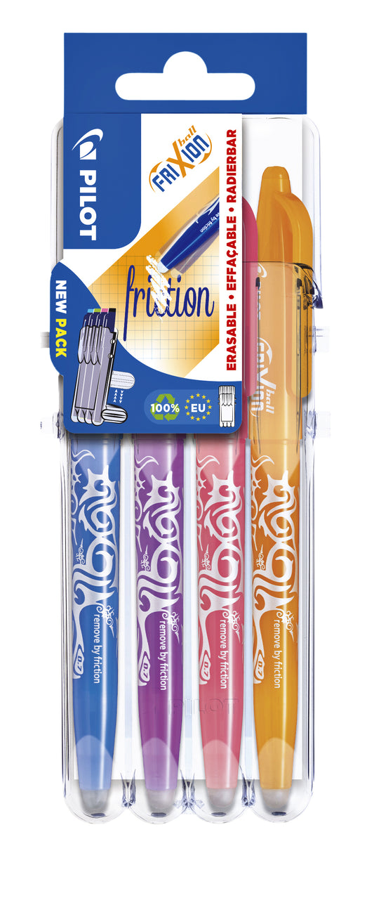 Pilot FriXion Ball Set2Go Assorti 4 kleuren