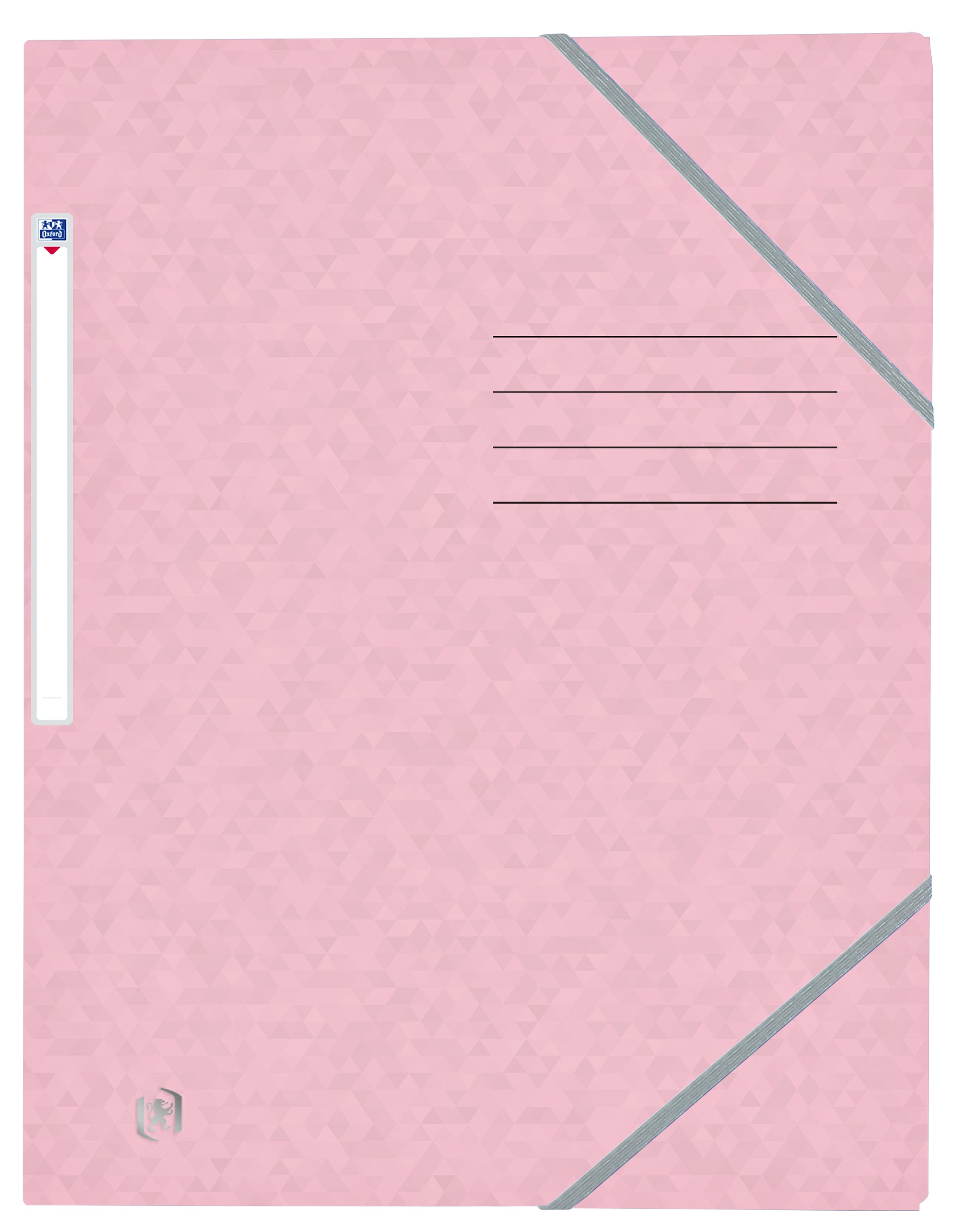 Elastomap Oxford Top File+ A4 Pastel Roze