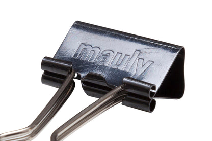 Maul Foldback Papierklem 25mm Zwart