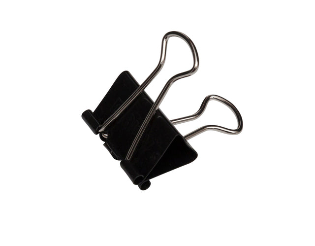 Papierklem MAUL foldback 16mm zwart met grote capaciteit - 2