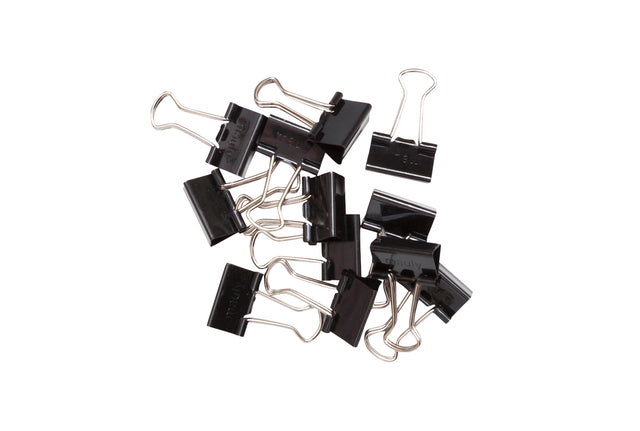 Papierklem MAUL foldback 16mm zwart met grote capaciteit - 4