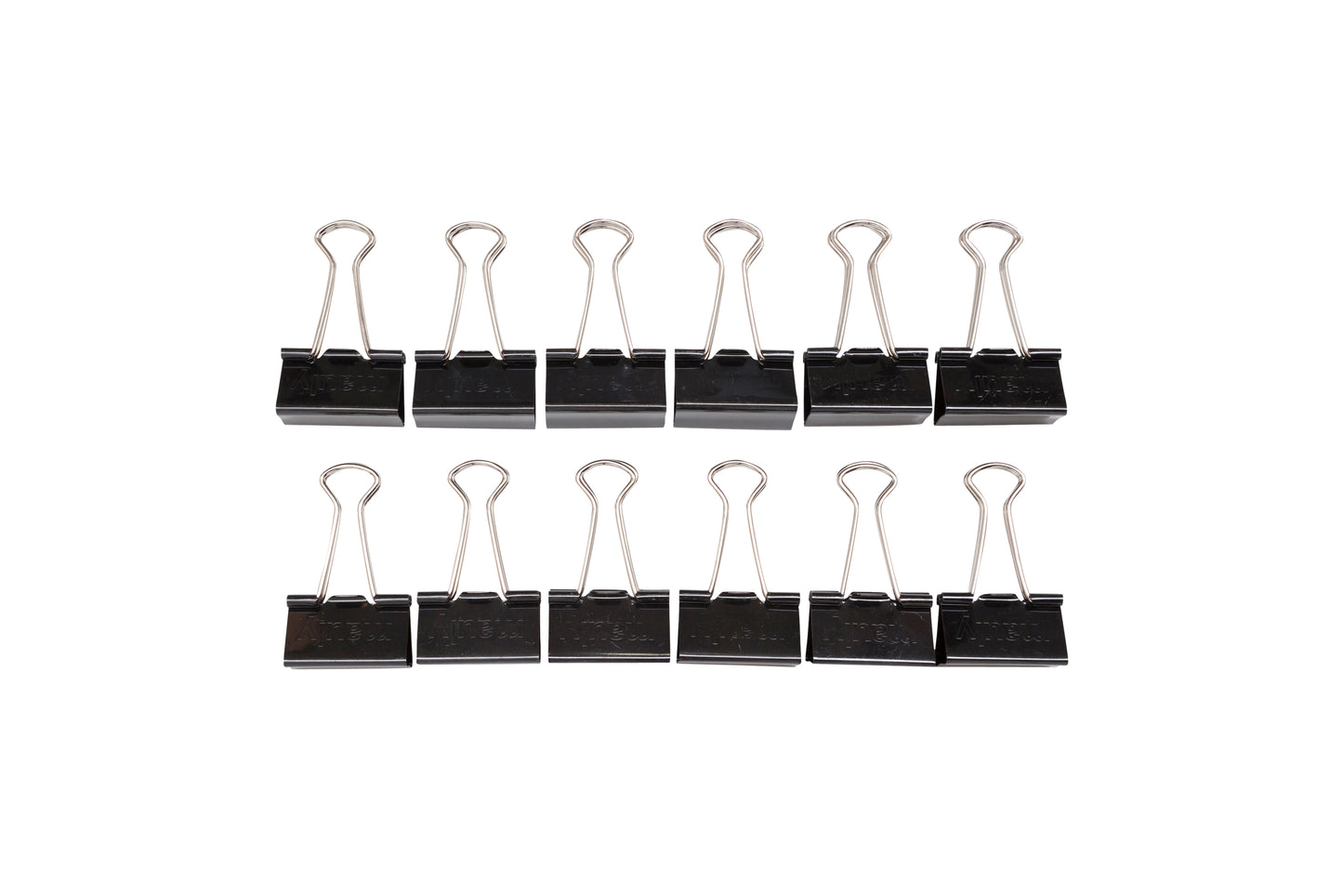 Papierklem MAUL foldback 32mm zwart met grote capaciteit - 2