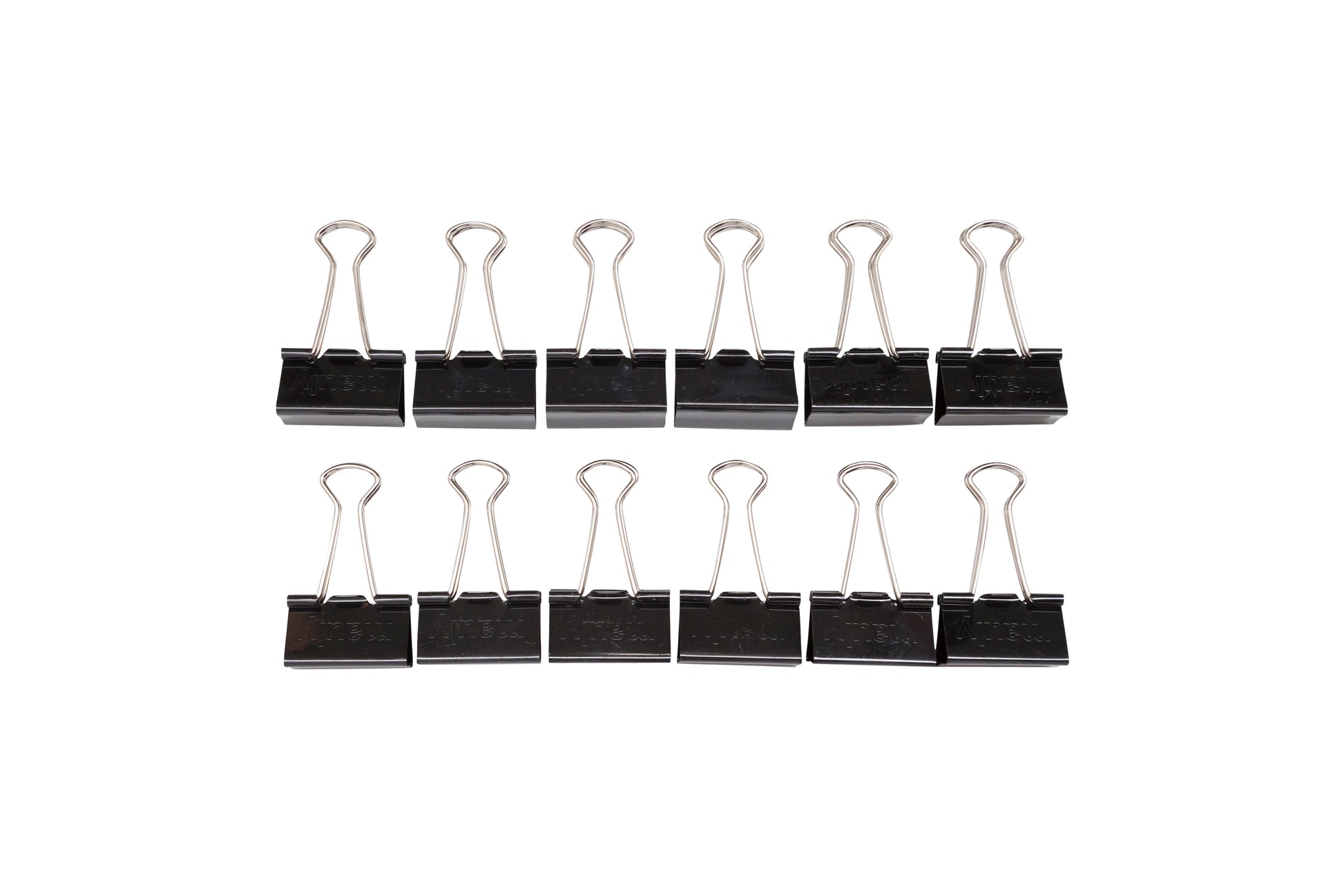 Papierklem MAUL foldback 32mm zwart met grote capaciteit - 2