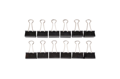 Papierklem MAUL foldback 32mm zwart met grote capaciteit - 2