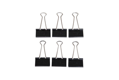 Papierklem MAUL foldback 41mm zwart met grote capaciteit - 5