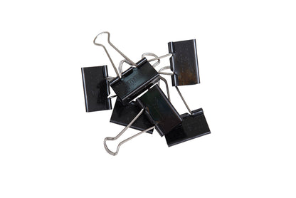 Papierklem MAUL foldback 41mm zwart met grote capaciteit - 6