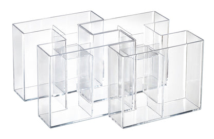 Han Bravo Pennenbak 5 Vaks Uitbreidbaar Transparent - 5