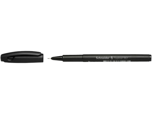 Schneider Topliner 967 Fijn 0.4mm Zwart