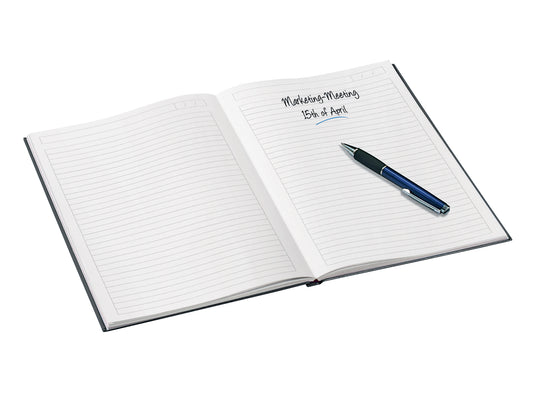 Notitieboek Leitz WOW A4 80 pagina's lijn zwart