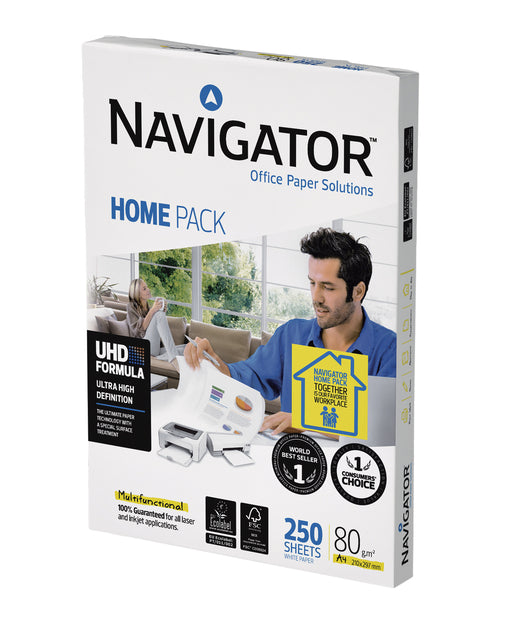 Kopieerpapier Navigator Homepack A4 80g Wit