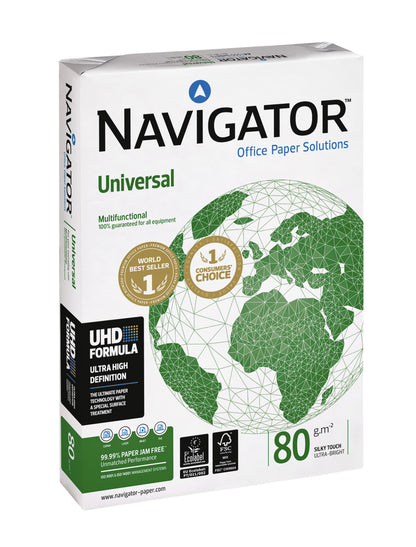 Kopieerpapier Navigator Universal A3 80gr Wit - 2