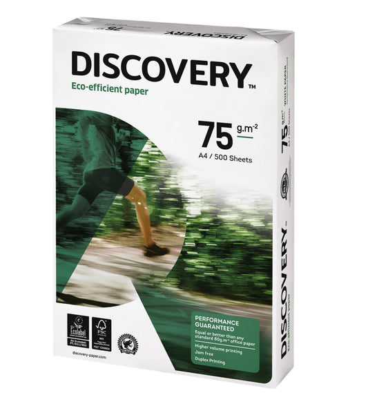 Kopieerpapier Discovery A4 75g wit