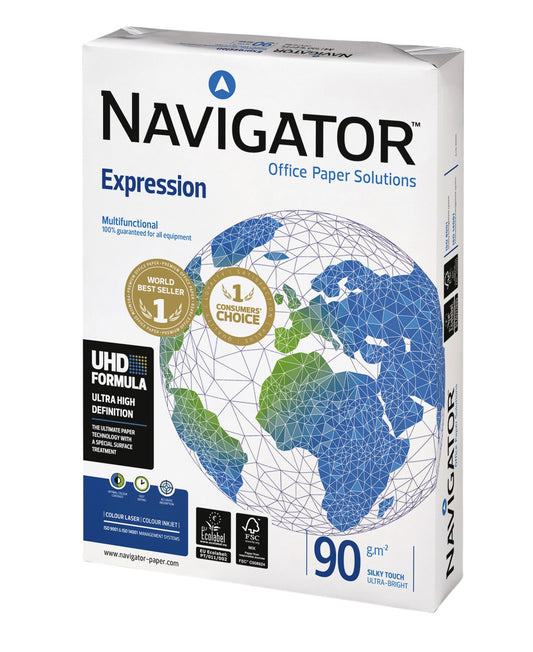 Navigator Expression A4 90g Wit voor Kwalitatieve Afdrukken