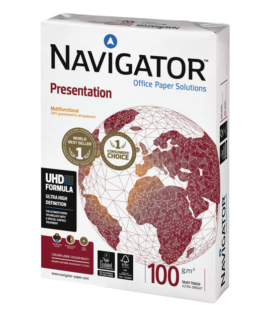Navigator Presentation A3 100g Wit voor Prestigieuze Presentaties