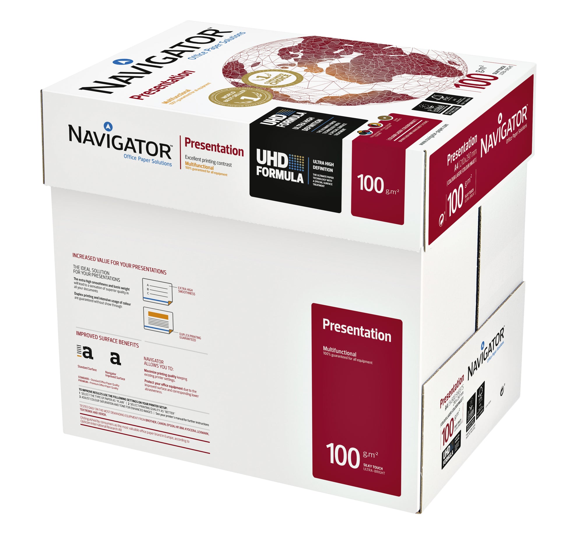 Navigator Presentation A4 100g Wit voor Prestige Documenten - 4