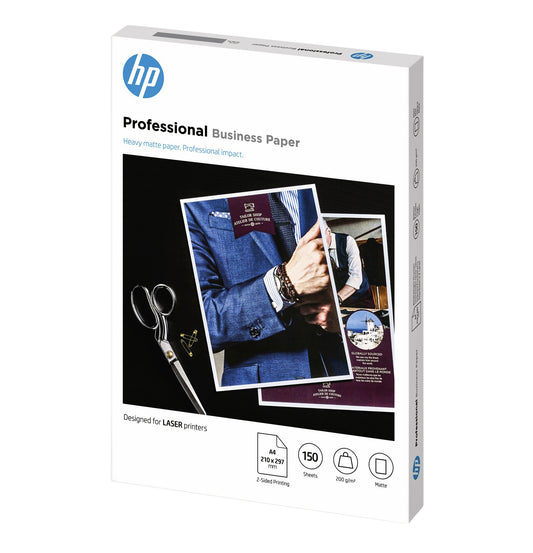 HP 7MV80A Laser Fotopapier A4 200g Mat