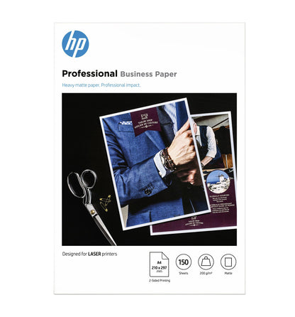 HP 7MV80A Laser Fotopapier A4 200g Mat - 2