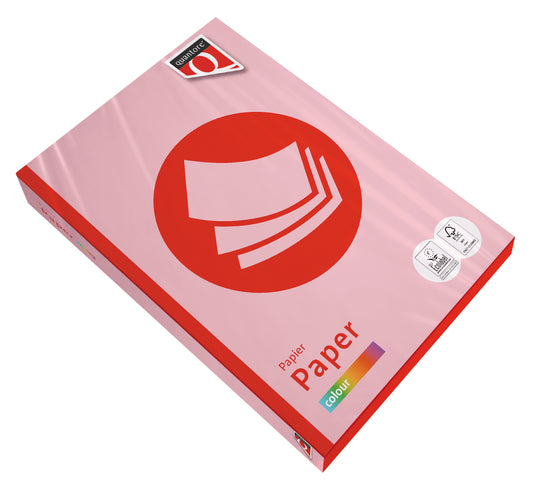 Kopieerpapier Quantore Colour A4 80gr roze