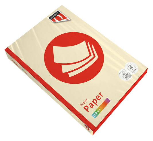 Kopieerpapier Quantore Colour A4 80gr ivoor