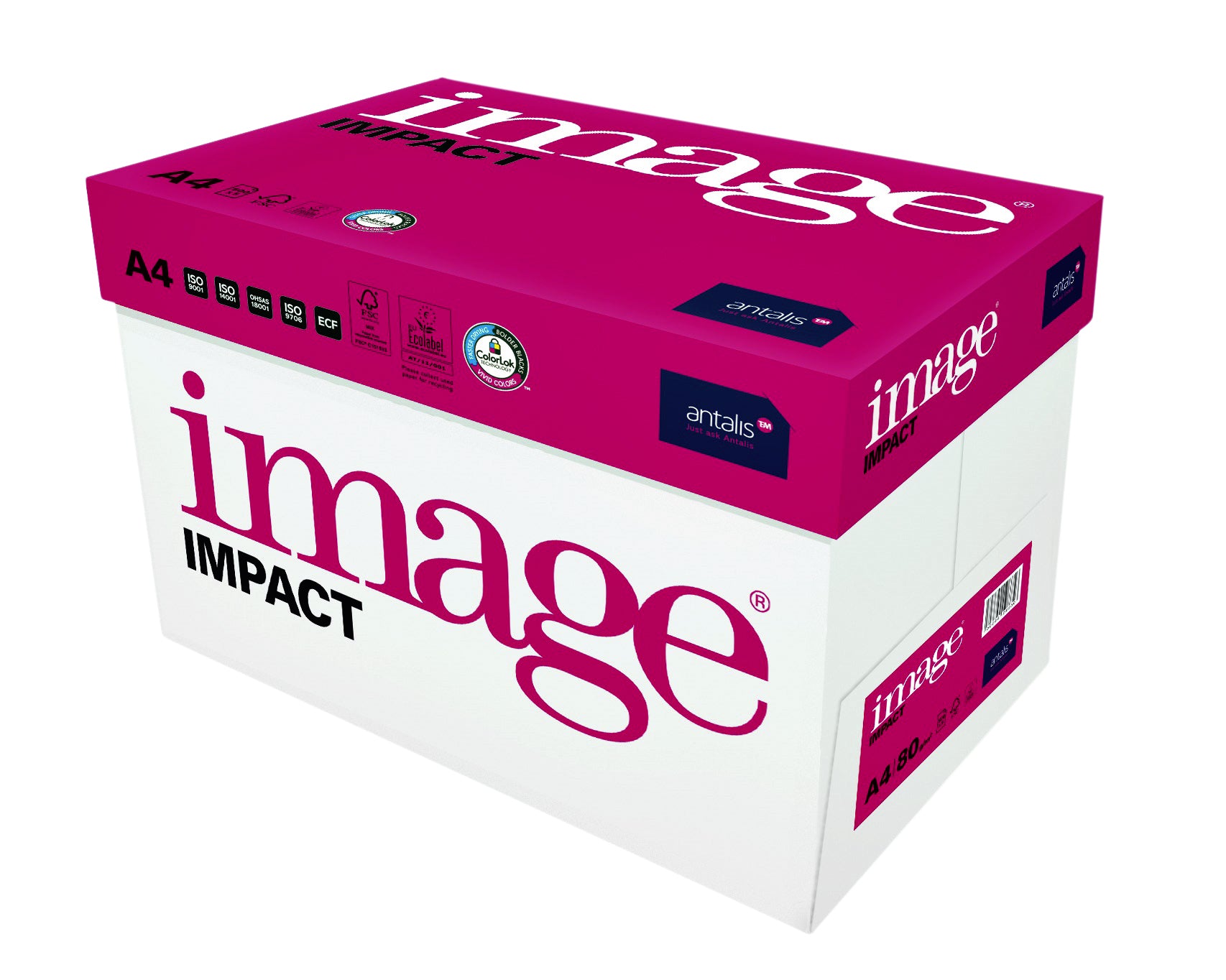 Kopieerpapier Image Impact A4 80gr Wit - 5