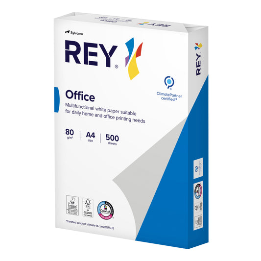 Kopieerpapier Rey Office A4 80g Wit