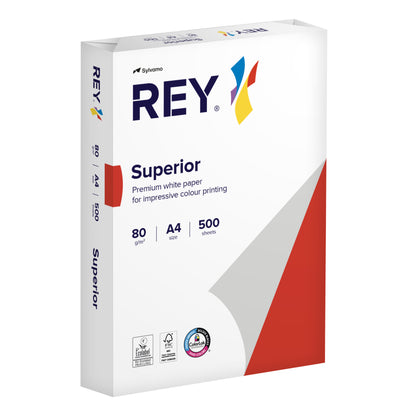 Rey Superior A4 80g Wit Extra Stevig Kopieerpapier met ColorLok - 2