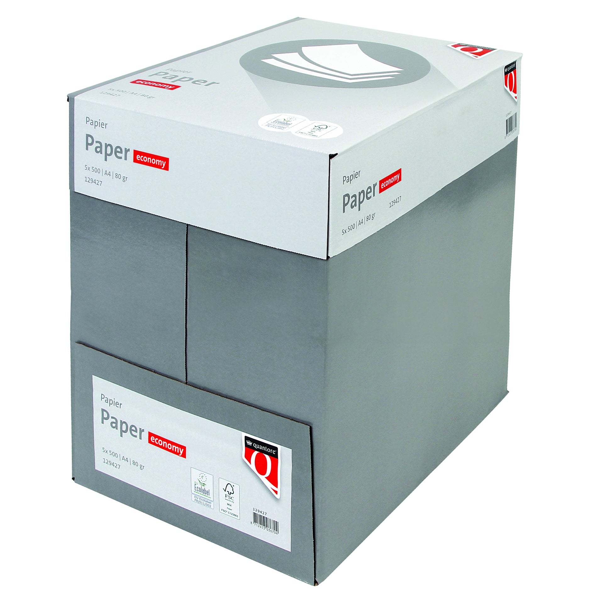 Kopieerpapier Quantore Economy A4 80g wit FSC-gecertificeerd - 3