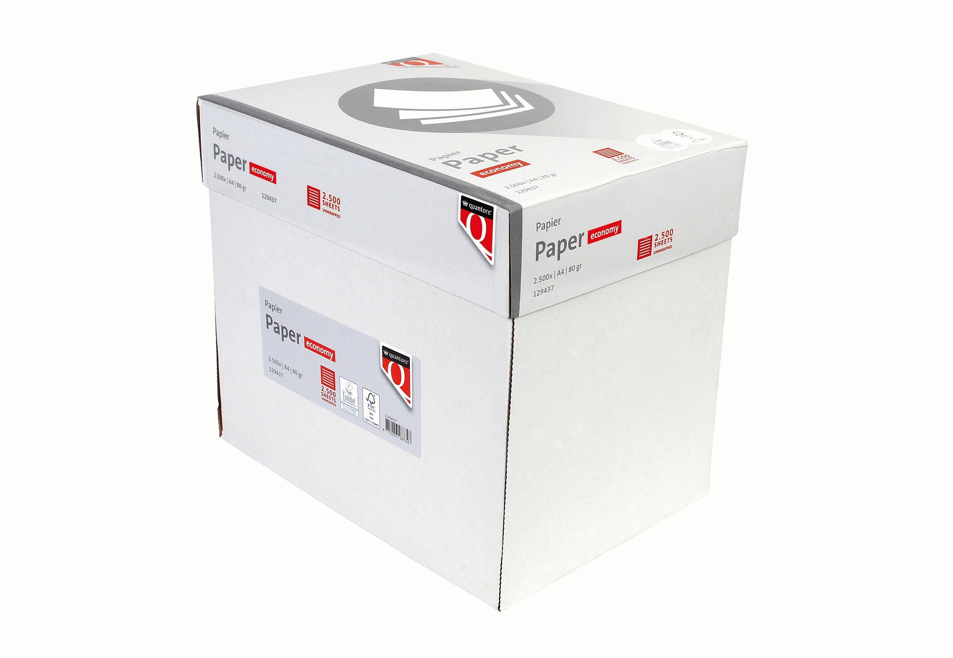 Kopieerpapier Quantore Economy Nonstop A4 80g