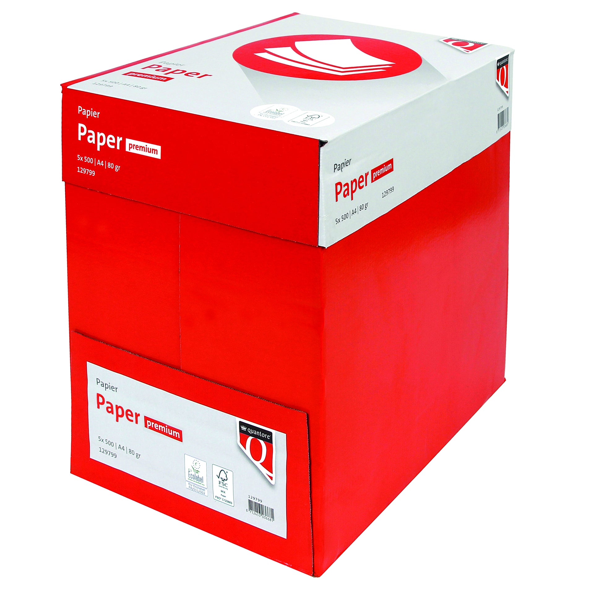 Kopieerpapier Quantore Premium A4 80g, hoogwaardig wit - 3