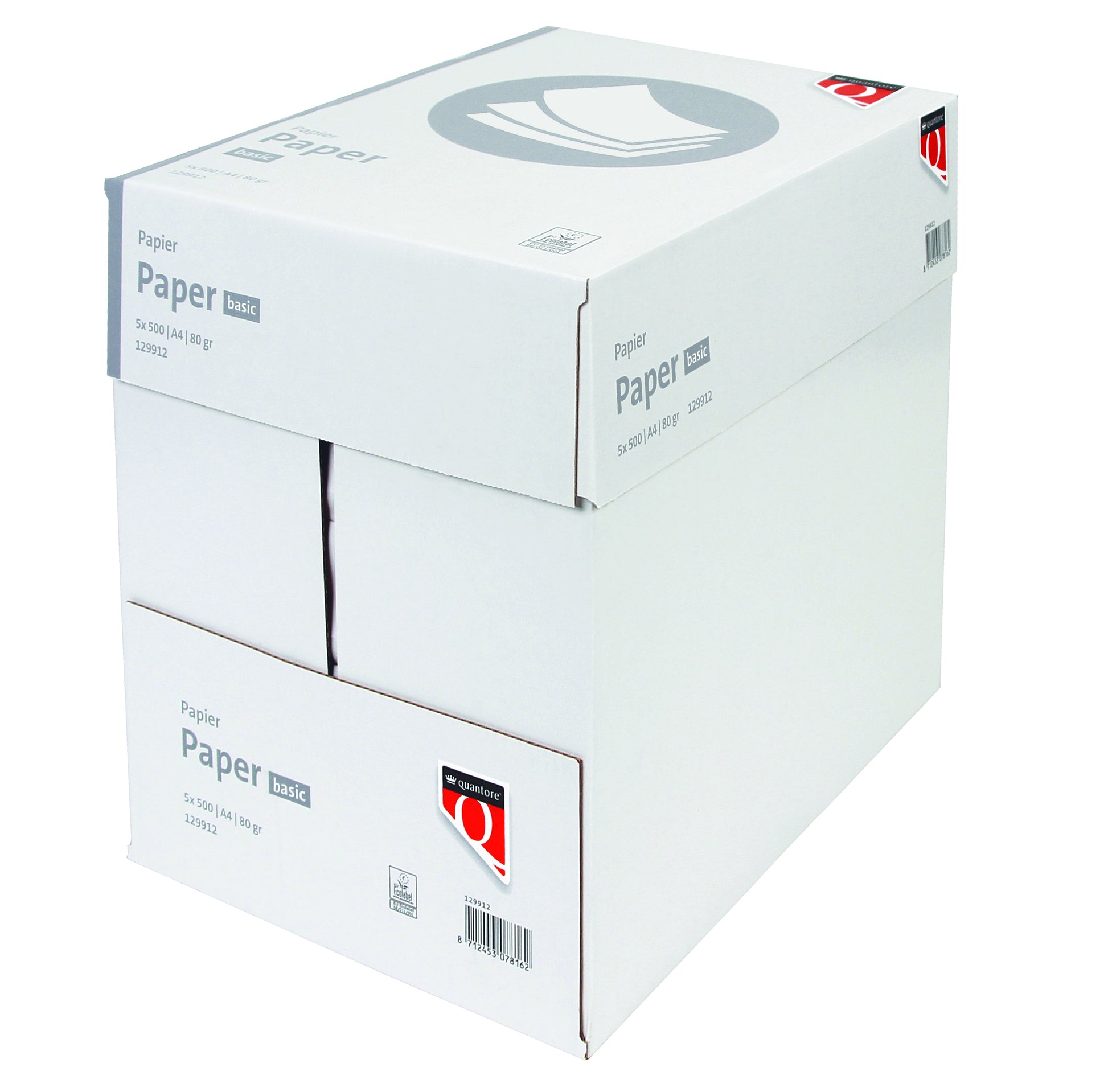 Kopieerpapier Quantore Basic A4 80g wit FSC-gecertificeerd - 4