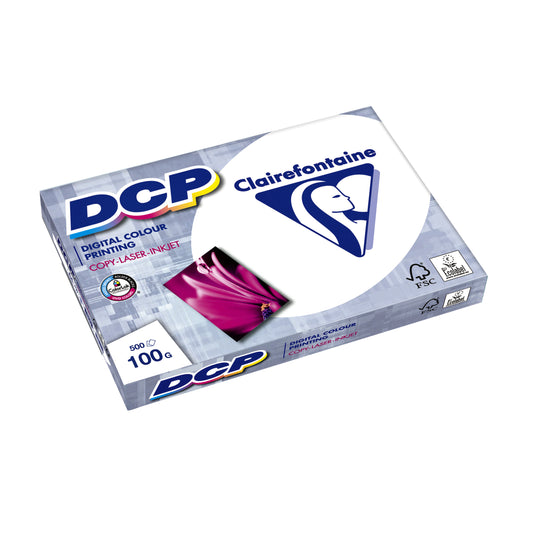 Laserpapier Clairefontaine DCP A3 100g Wit