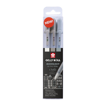 Sakura Gelly Roll Moonlight Set 3 Fluoriserende kleuren - 2