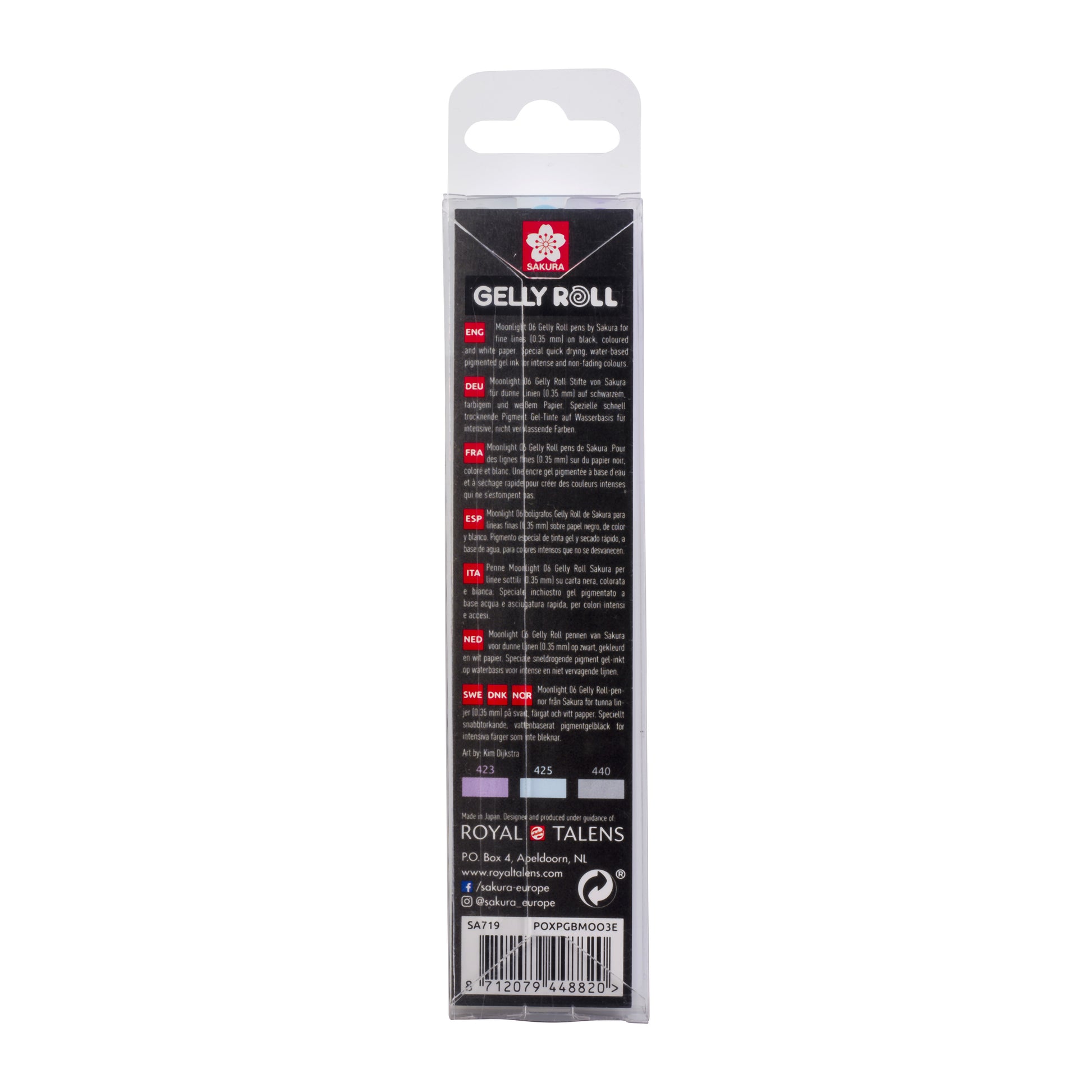 Gelschrijver Sakura Gelly Roll Moonlight Gelly Roll Gellijnen Set - 3